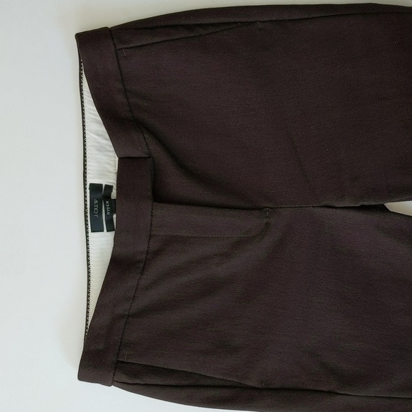 J.crew Ryder Pants Brown - Size 0 - Picture 2 of 6
